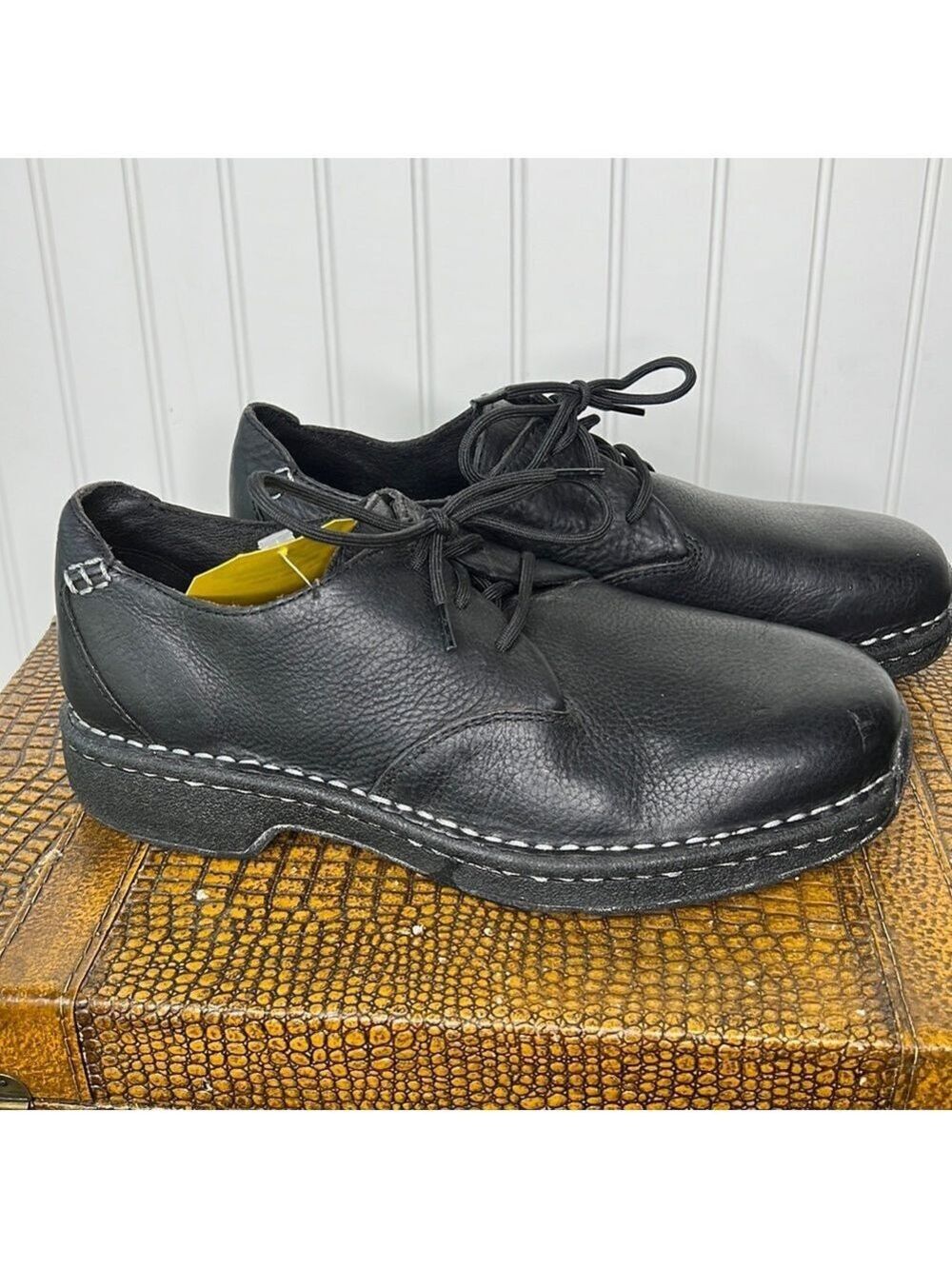 Wolverine Durashock “Jared” Leather Lace up Oxfords Size 8 Mens NWT